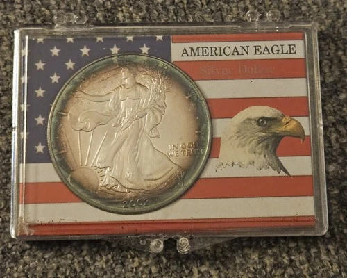 2002 1 oz Silver American Eagle Uncirculated