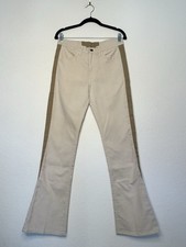 RARE Vintage Levi s 646 Bell Bottom Twill Stripe Pants Modern 28 One-of-a-Kind