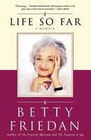 Life So Far A Memoir Betty Friedan Taschenbuch Kartoniert / Broschiert Englisch