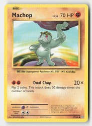 Machop 57/108 XY - Evolutions Common