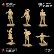 PLASTIC PLATOON Toy Soldiers Victory Day set#2 WW2 1:32, RELEASE 2024
