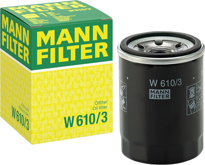 MANN-FILTER W 610/3 Oil Filter - for Cars + Commercial Vehicles