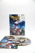 Refurbished Nintendo Wii Rabbids Go Home Comedy Adventure Complete CIB Excellent