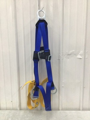 WERNER - H432002 Standard 1-Ring Safety Harness Blue Universal Size