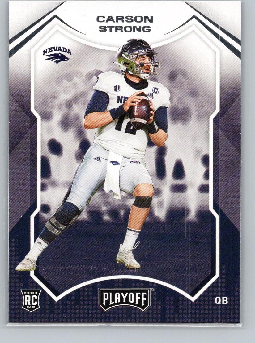 2022 Panini Chronicles Draft Picks #4 Carson Strong Playoff