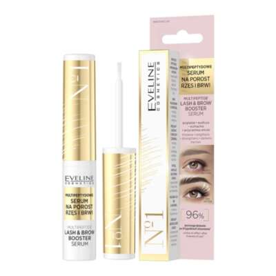 Eveline Multipeptide Lash & Brow Booster Growth Strengthening Serum 4ml