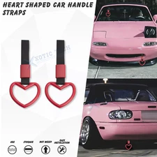 Handle Strap Hanging Hanger Ring Decoration Interior Exterior For Car Subway SUV