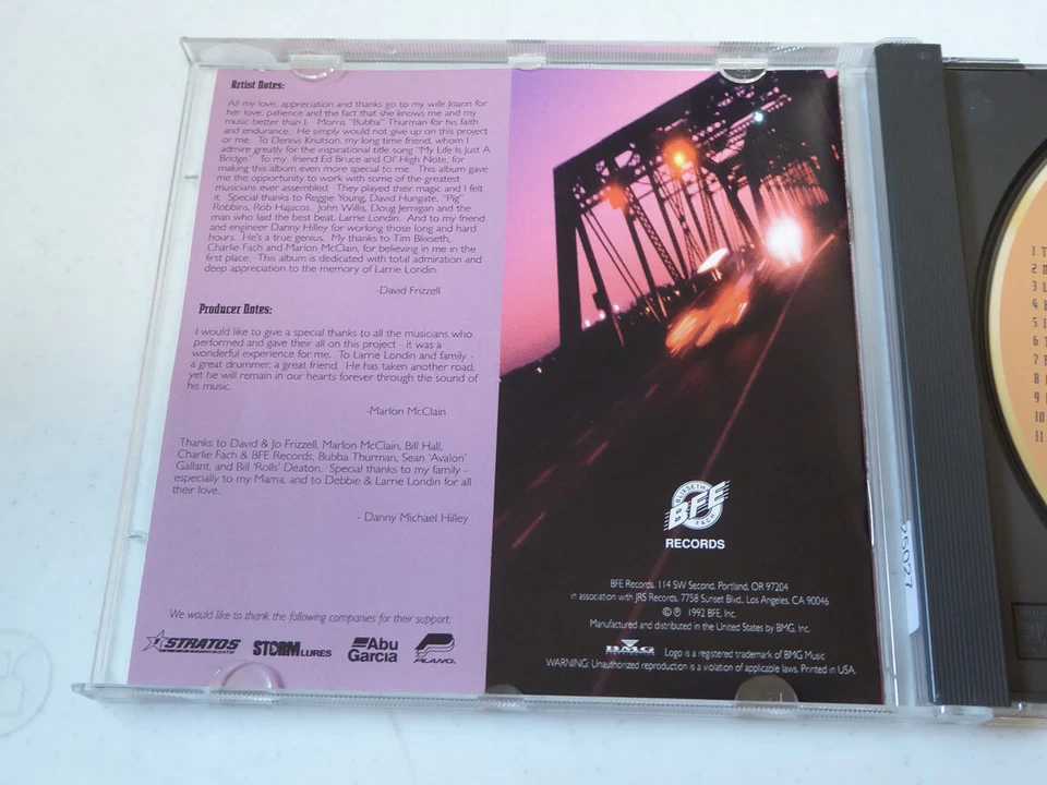 DAVID FRIZELL : My Life Is Just A Bridge  > NM (CD) - Bild 2 von 4