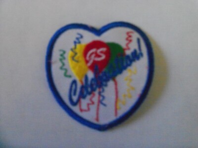 Girl Scout USED Patch - GS Celebrations