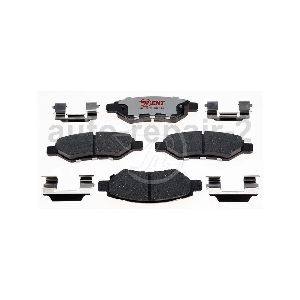 Juego de pastillas de freno de disco delanteras traseras para Cadillac SRX Raybestos 2010~2016 Foto 2 de 4