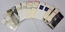 Lot 12 Pantyhose Sz C Black Beige Nordstrom, Hanes, The Limited, Hit or Mi
