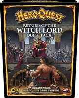 Avalon Hill Heroquest Return Der Hexe Lord Quest Spiel Packung F4193 Hasbro