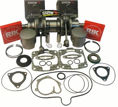 CRANKSHAFT PISTONS KIT 00-05 POLARIS 800 RMK XC SP EDGE BIG BLOCK 2000