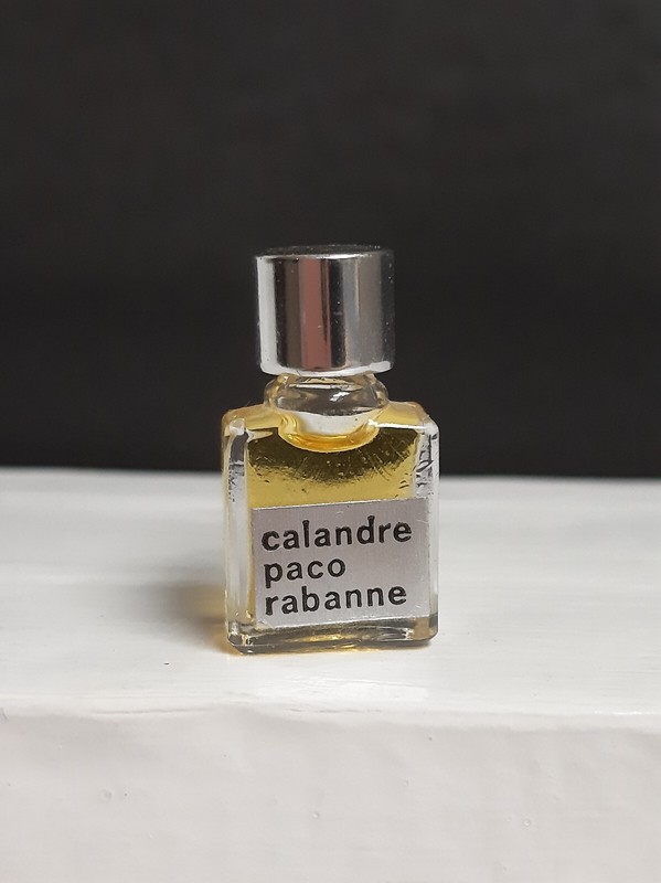 MICRO Mini CALANDRE by Paco Rabanne Vintage Women's Miniature Perfume Sample