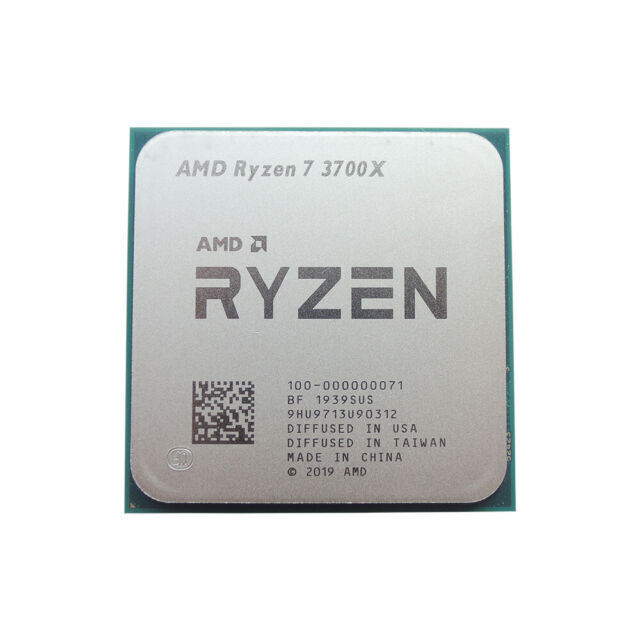 AMD Ryzen 7 3700X 3.6GHz Octa-Core Am4 CPU Processor (100