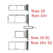 2pcs SIM Tray Slot Chip Micro SD Card Holder Adapter For Samsung Note 10 Plus