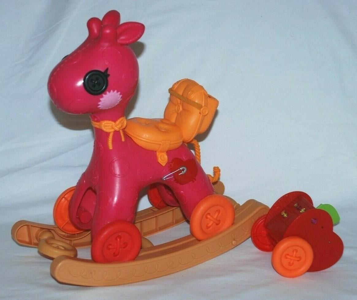 Lalaloopsy Rocking Horse 2 in 1 Rocker & Stroller For Lalaloopsy