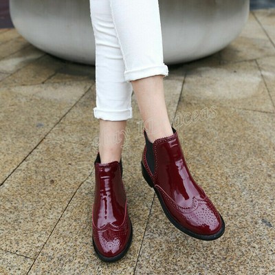 Elastic Ankle Chelsea Boots Shoes 