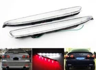 Clear Lens Bumper Reflector LED Backup Tail Brake Light For Atenza 03-08 Mazda 6