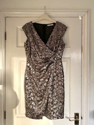 Oasis christmas party Sequin dress Size Small UK