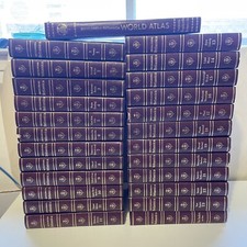 Vintage 1962 Encyclopedia Britannica 1768 Complete Set 24 Volumes Atlas READ