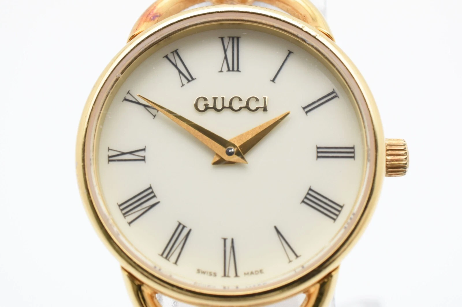 [Exc+5] Montre femme vintage Gucci 6000,2,2,L à quartz du Japon #22