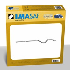 IMASAF Auspuff Mitteltopf + Anbauteile für Fiat 500 + C 1.2 + LPG 2015-