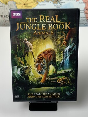 SHIPS SAME DAY The Real Jungle Book Animals (BBC DVD) Nature Documentary Sealed