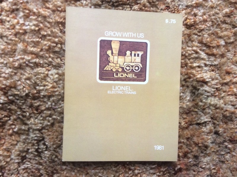 1981 Lionel Mini Catalog New Great Item great shape
