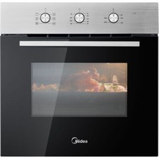 Midea MBO65M90M1-X Built In 60cm Electric Single Oven Stainless Steel A