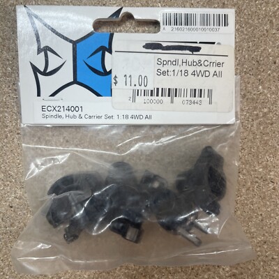 ECX 214001 Spindle, Hub & Carrier Set 1/18 Ruckus/Torment