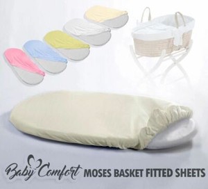 moses basket mattress sheets
