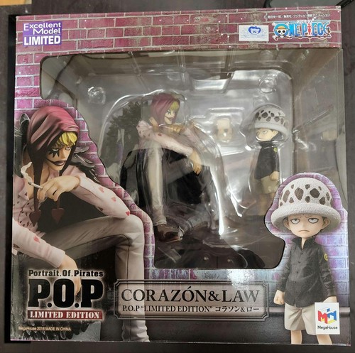 Portrait.Of.Pirates Corazon and Law Figure LIMITED EDITION One Piece Megahouse - 第 1/8 張圖片