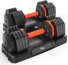  2 - SmartDumbbells  25Lbs. Quick-Select 5 in 1 Adjustable Weights for Home Gym