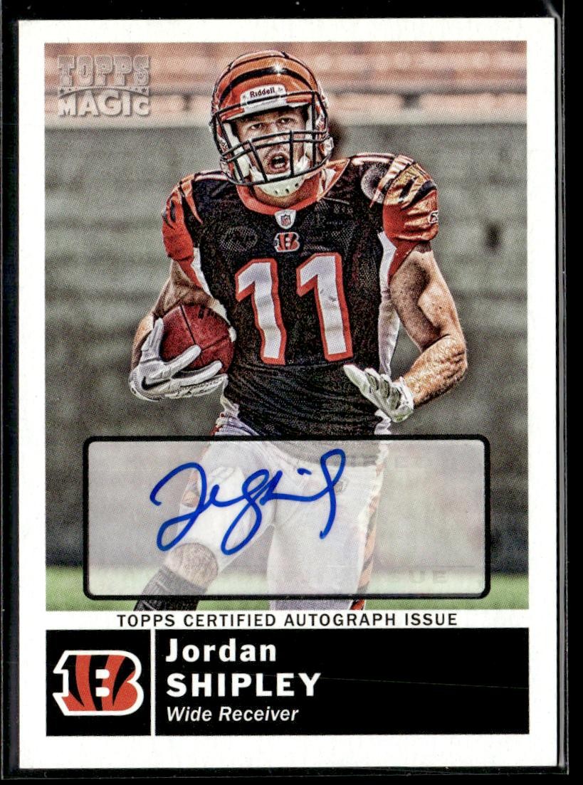 Jordan Shipley Topps Magic #45 Autograph
