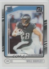 2024 Panini Clearly Donruss Rated Rookie Will Shipley #87 1s6h