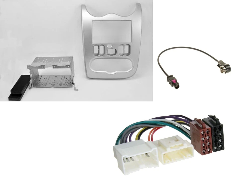 JVC USB Bluetooth 2DIN DAB MP3 Autoradio für Dacia Sandero Logan Duster ab 11 he - Bild 3 von 4