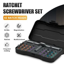 Home Repairs 24 In 1 Multi Bit Magnetic Screwdriver Set Multifunctional Toolbox 