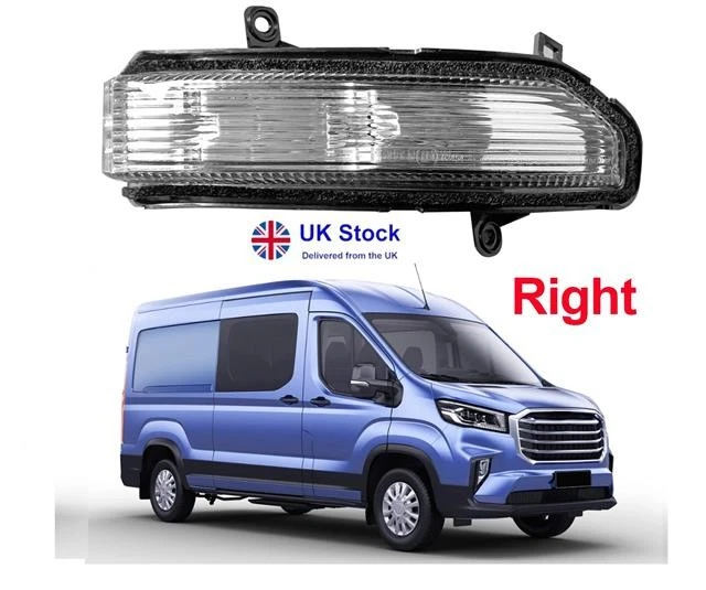 Maxus Deliver 9 eDeliver 9 Wing Mirror Indicator Pair LH+RH C0011864 C0011865 - Image 3 of 4