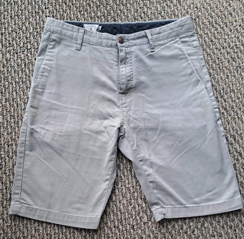 Pantalones Cortos Volcom Para Hombre 30 Bermudas Chinas Caqui 10 Bolsillos Entrepierna Transpirables - Imagen 1 de 10