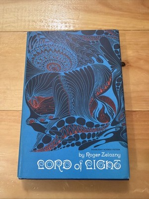 Lord of Light, Roger Zelazny, Sci-Fi Hardcover 1967, Book Club Edition DJ