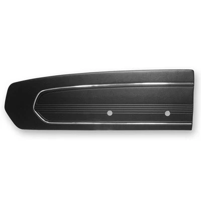 Scott Drake C7ZZ-65239423BK 1967 Standard Door Panels Black - Picture 1 of 1