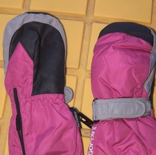 Gordini Waterproof Lined Girls' Ski Mittens Pink Size S Solid 56385 Winter