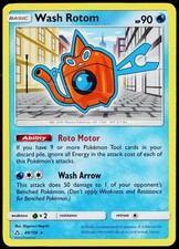 Wash Rotom 40/156 Rare Ultra Prism Pokemon Near Mint