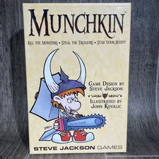 Munchkin Card Game FIrst Edition Complete Gently Used 1408
