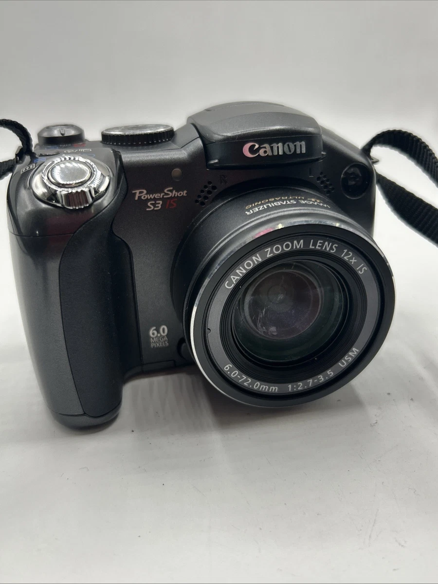 Preços baixos em Canon PowerShot S3 IS Câmeras Digitais | eBay