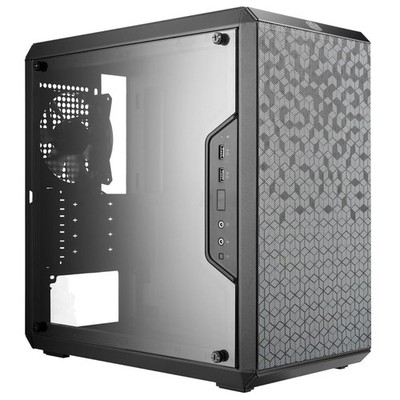 MasterBox Q300L Micro-ATX PC Case Compact Mini Tower with Dust Filters Black