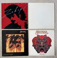 Lot Of 4 Santana Vinyl LPs Zebop Welcome Marathon Festival Original Press EX/EX