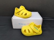 Ten Little Splash Adjustable Closed Toe Unisex Toddler Sandals US 4 Daisy Yellow