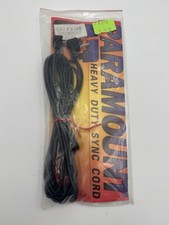 PARAMOUNT 2-15S - HOUSEHOLD to Male PC 5 Foot Long Coiled FLASH SYNC CORD